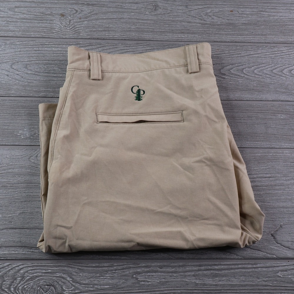 Peter Millar Crown Sport Calusa Pine Golf Club Shorts Men's Size 35 Performance